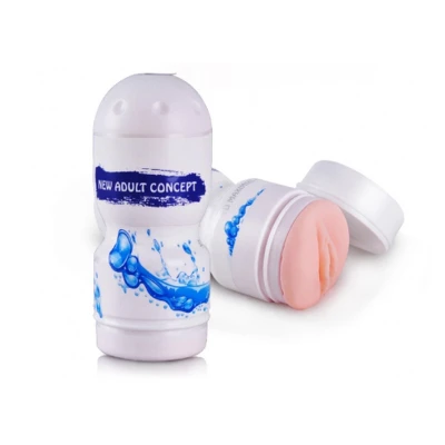 Masturbator - Passion Cup, Rozciągliwy TPE, Wodoodporny, 16 cm długości