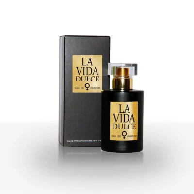 Perfumy dla kobiet La Vida Dulce 50 ml - Zmysłowy zapach, Bergamotka, Wanilia