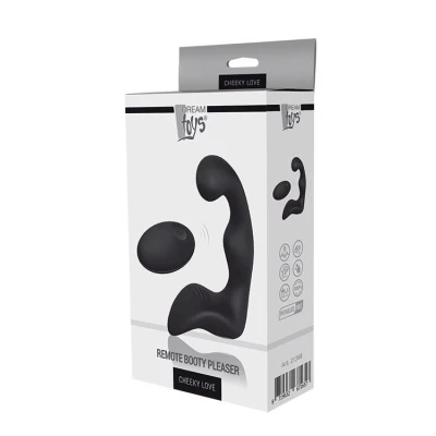 Masażer prostaty Cheeky Love, silikonowy, wibracje, pilot bezprzewodowy 3 cm