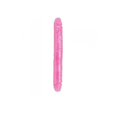 Dildo podwójny Toyz4Lovers, 33 cm długości, premium TPE, 4 cm średnicy