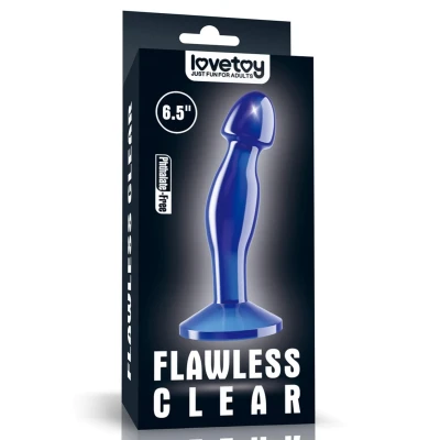 Zatyczka Prostaty Lovetoy Flawless Clear, TPE, przezroczysta, 6,5''