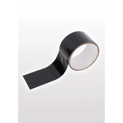 Taśma Bondage PVC 15m Czarna - Wysoka jakość, elastyczna, lekka