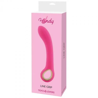 Wibrator Handy Line Grip | Silikon, 5 intensywności, wodoodporny