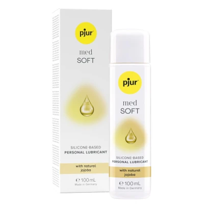 Żel do smarowania, pjur MED Soft glide, silikonowy, 100ml, olej jojoba, długotrwały