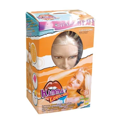 Lalka erotyczna KIMI LOVECOK z PVC, ruchome ramiona, wibrator 3-biegowy