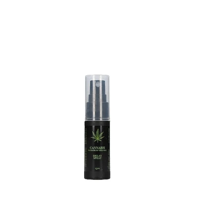 Spray opóźniający Cannabis Delay - 15 ml, z olejem z nasion konopi, działanie anestetyczne
