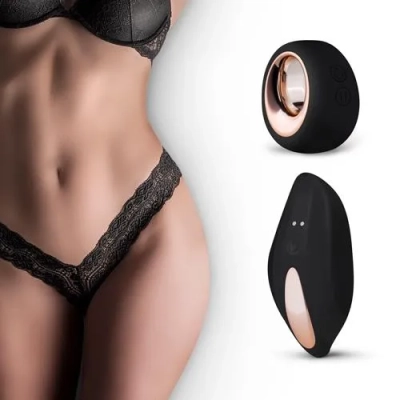 Wibracyjne stringi koronkowe PantyRebel z 12 trybami wibracji, bezprzewodowe sterowanie