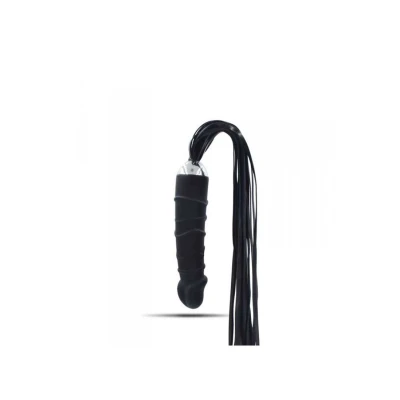 Wtyczka analna silikonowa z frędzlami, wodoodporna, 3,5 cm