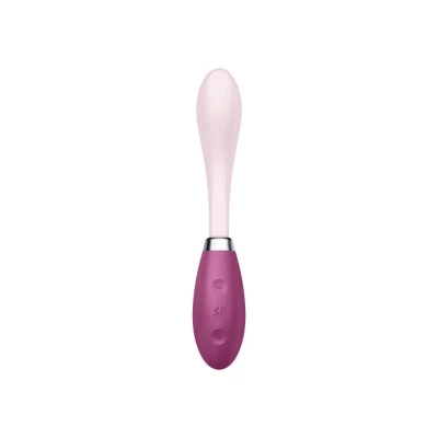 Wibrator G-Spot Satisfyer Flex 3, Elastyczna Szyjka, Wodoodporny, 2 Silniki