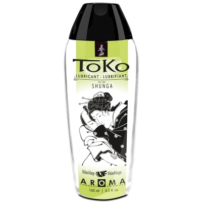 Lubrykant na bazie wody Toko Aroma - Melon Mango, 165 ml, wegetariański, bez cukru i glutenu