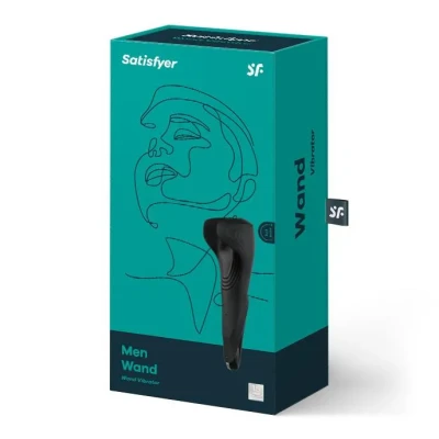 Wibrator - Satisfyer Men Wand, 5 programów wibracyjnych, silikon medyczny, wodoodporny