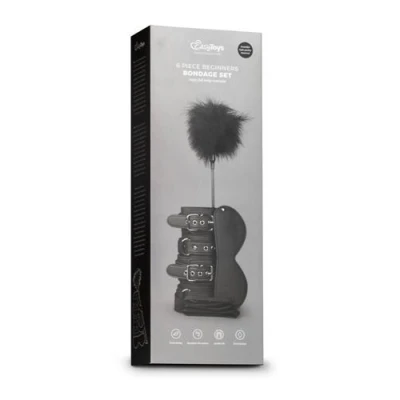 Zestaw do Niewoli dla Początkujących - Kajdanki, Maska na Oczy, Stymulator Zmysłów