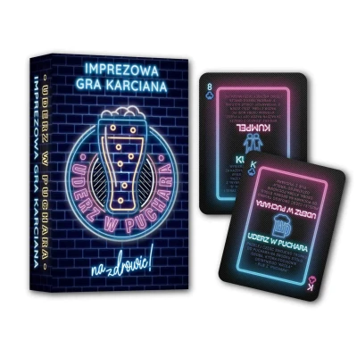 Gra karciana - Uderz w Puchara, dynamiczna rozgrywka, emocjonująca rywalizacja, szybkie reakcje