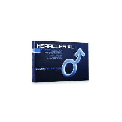 Kapsułki stymulujące Heracles XL - 10 sztuk, 2 cm, wspomagają erekcję i testosteron