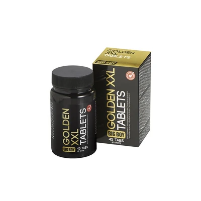 Suplement diety Big Boy Golden XXL - zwiększenie wymiarów, stymulacja, 45 tabletek