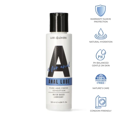 Lubrykant anale - A jest dla analnego - Aloe, bezzapachowy, 120 ml