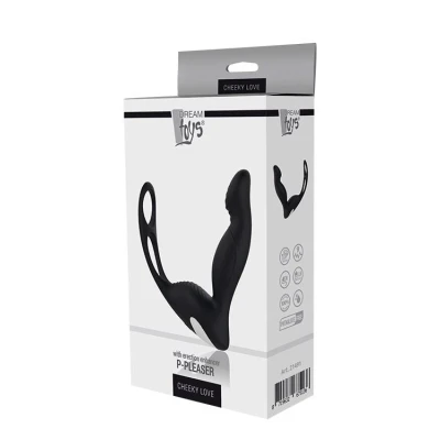 Masażer prostaty Cheeky Love, silikonowy, wodoodporny, z wbudowanymi wibracjami