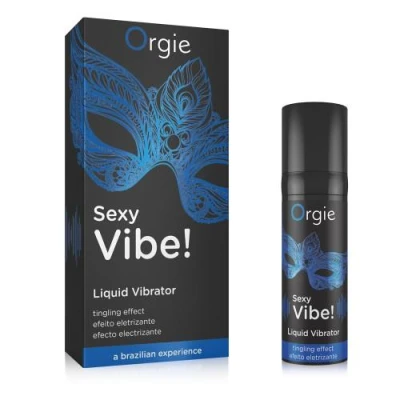 Żel wibracyjny - Orgie Żel-SEXY VIBE! - 15 ML, efekt mrowienia, dla niego i dla niej