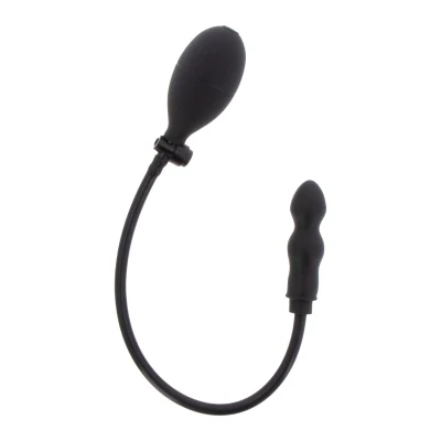 Nadmuchiwany korek analny EXTREME INFLATABLES – silikonowy, regulowany rozmiar, 8-9,5 cm