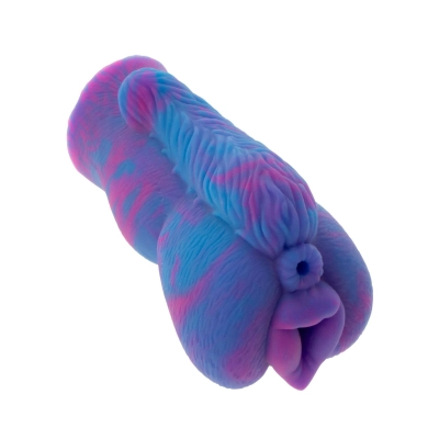 Masturbator silikonowy Wildfox — HIDDEN DESIRE EXTREME, 2 wejścia, ultra realistyczny