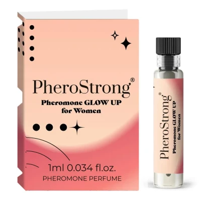 Perfumy z feromonami — PheroStrong Glow Up (tester) 1 ml, kwiatowo-owocowe, piżmowe