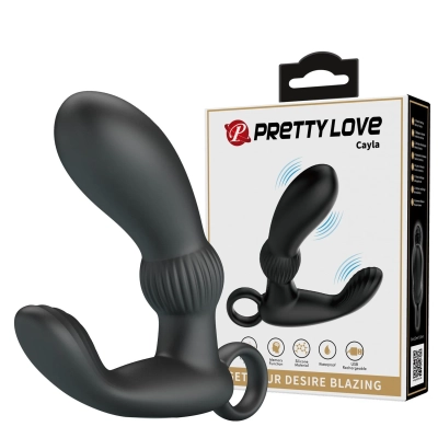 Masażer prostaty PRETTY LOVE - Cayla, 12 funkcji wibracji, silikon wodoodporny