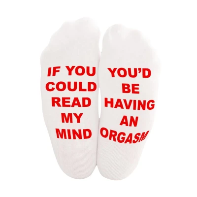 Skarpetki erotyczne "SHOTS" - 75% bawełny, rozmiar 42-46, seksowny design