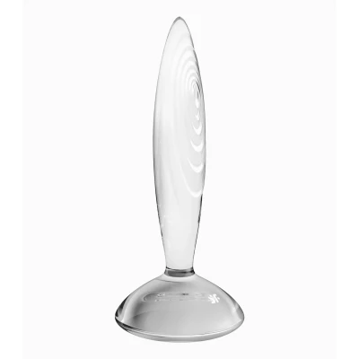 Zatyczka analna Satisfyer Crystal, szkło borokrzemowe, 62 mm x 62 mm x 190 mm, wodoodporna