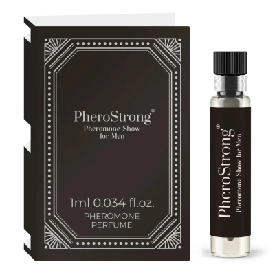 Pheromony dla mężczyzn PheroStrong - 1ml, świeża lawenda, żywiczna benzoina