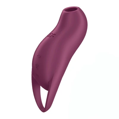 Stymulator łechtaczki Satisfyer Pocket Pro 1: Silikon, Wodoszczelny, 11 fal ciśnienia
