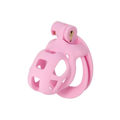 Klatka na penisa HIDDEN DESIRE, ABS, 4 pierścienie, długość całkowita 7 cm