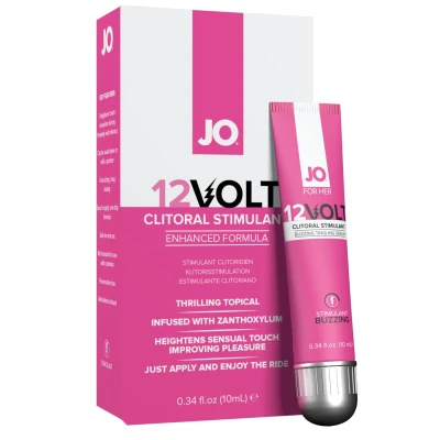 Serum stymulujące łechtaczkę JO VOLT - intensywne mrowienie, 10 ml, bez parabenów