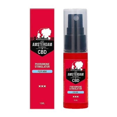 Stymulator feromonów dla mężczyzn Original CBD Amsterdam - 15ml, długotrwały zapach