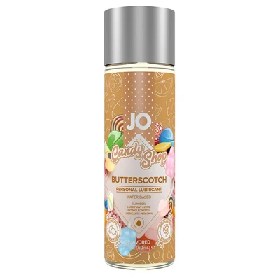 Lubrykant - System JO Candy Shop H2O Butterscotch 60 ml, bezcukrowy, na bazie gliceryny