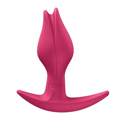 Korek analny Bootie Fem – Raspberry, silikonowy, 8,5 cm
