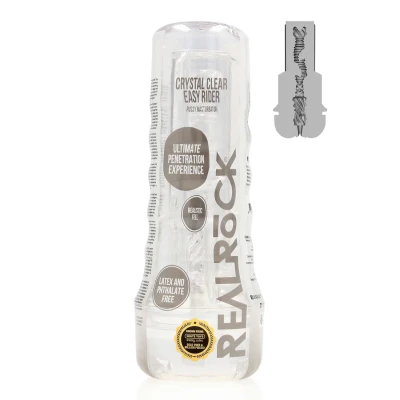 Masturbator - Easy Rider - TPE, 21,5cm długości, przezroczysty