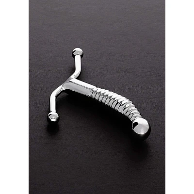 Stymulator G Spot ze stali nierdzewnej, długość 16 cm, średnica 2,5 cm