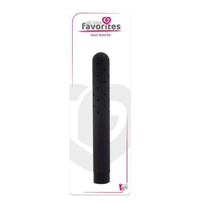 Dysza do natrysku analnego All Time Favorites, 15 cm, materiał POM, 360 st. przepływ wody