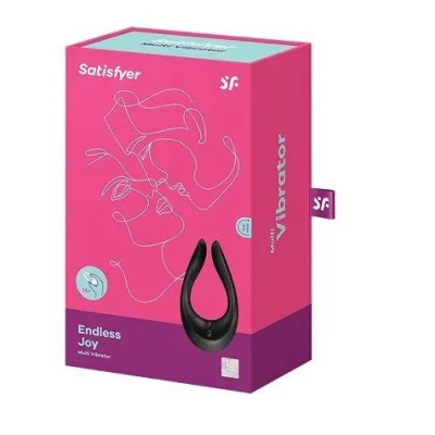 Wibrator dla par Satisfyer Endless Joy, 3 silniczki, wodoodporny, 100 kombinacji