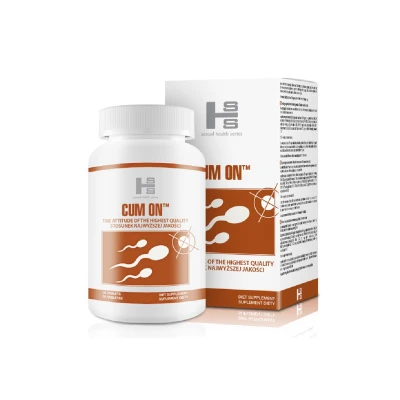 Suplement diety - Cum On - Wzmocnienie Erekcji, Poprawa Jakości Orgazmu, 30 tabletek