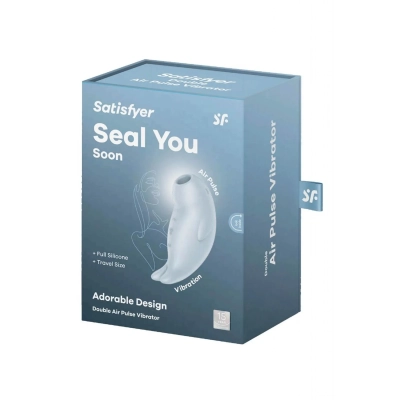Wibrator łechtaczkowy Satisfyer Seal You Soon, 11 intensywności, wodoodporny IPX7