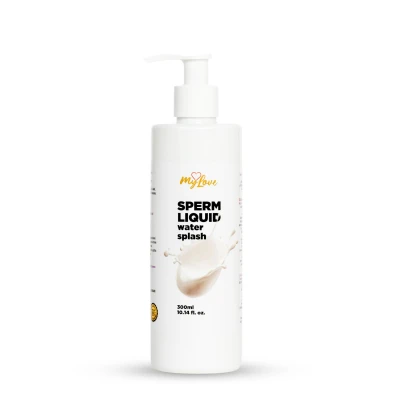 Żel intymny MyLove Sperm Liquid 300 ml – wodny, realistyczny efekt, gładki poślizg