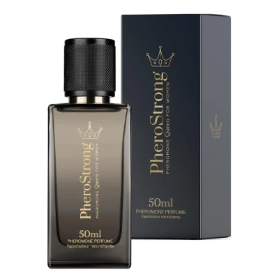 Perfumy dla kobiet Feromony Queen PheroStrong 50ml - Kwiatowo-owocowy, Zmysłowy, Glamour