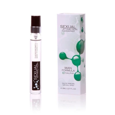 Feromony - Sexual Attraction dla Mężczyzn 15 ml, 4 Potężne Feromony, Świeży Męski Zapach