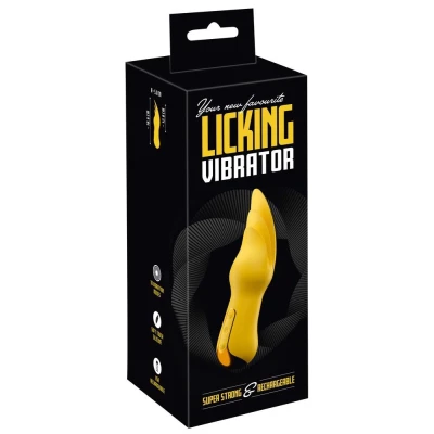 Wibrator do lizania - Your New Favorite - 10 trybów, silikon, długość 18,6 cm