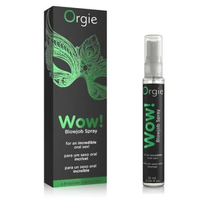 Spray do seksu oralnego WOW! z mentolem i eukaliptusem - 10 ml