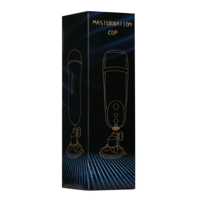 Masturbator męski Wibrujący Suction Master - Wodoodporny, Regulowany Kąt, Przyssawka