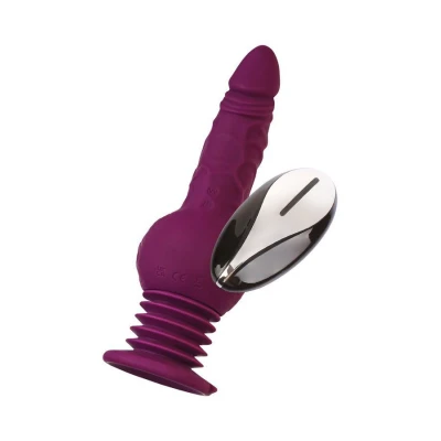 Maszyna seksualna Mini Striker MotorLovers, silikonowa, zdalnie sterowana, 23.5 cm