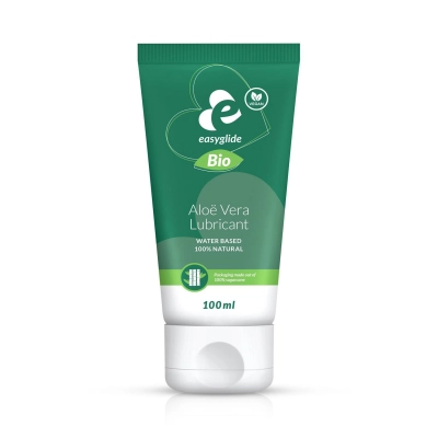 Lubrykant na bazie wody — EasyGlide Bio & Natural, Aloes, 100 ml, delikatny