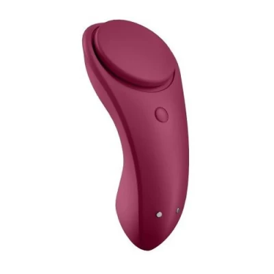 Stymulator łechtaczkowy Satisfyer Sexy Secret, wodoszczelny, z aplikacją, silikonowy